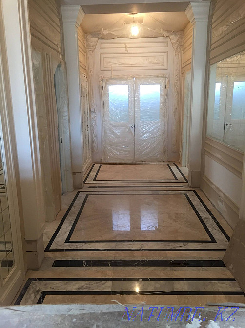 Polishing, grinding, crystallization, restoration, marble cleaning Astana - photo 1