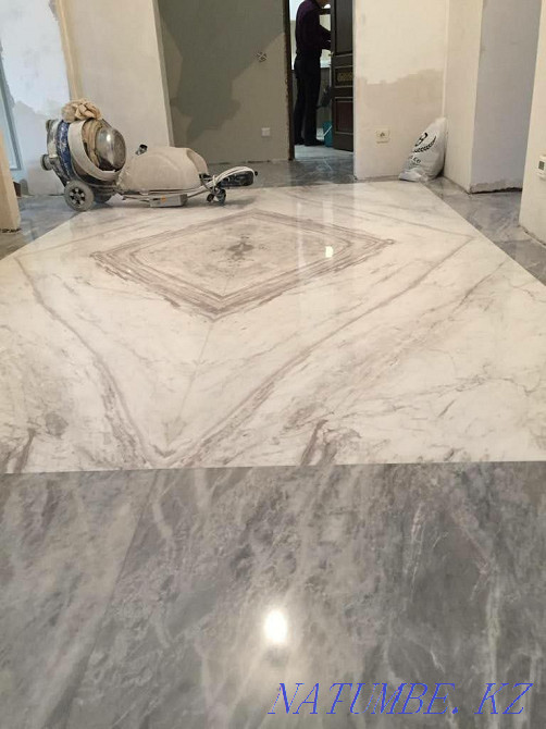 Polishing, grinding, crystallization, restoration, marble cleaning Astana - photo 2