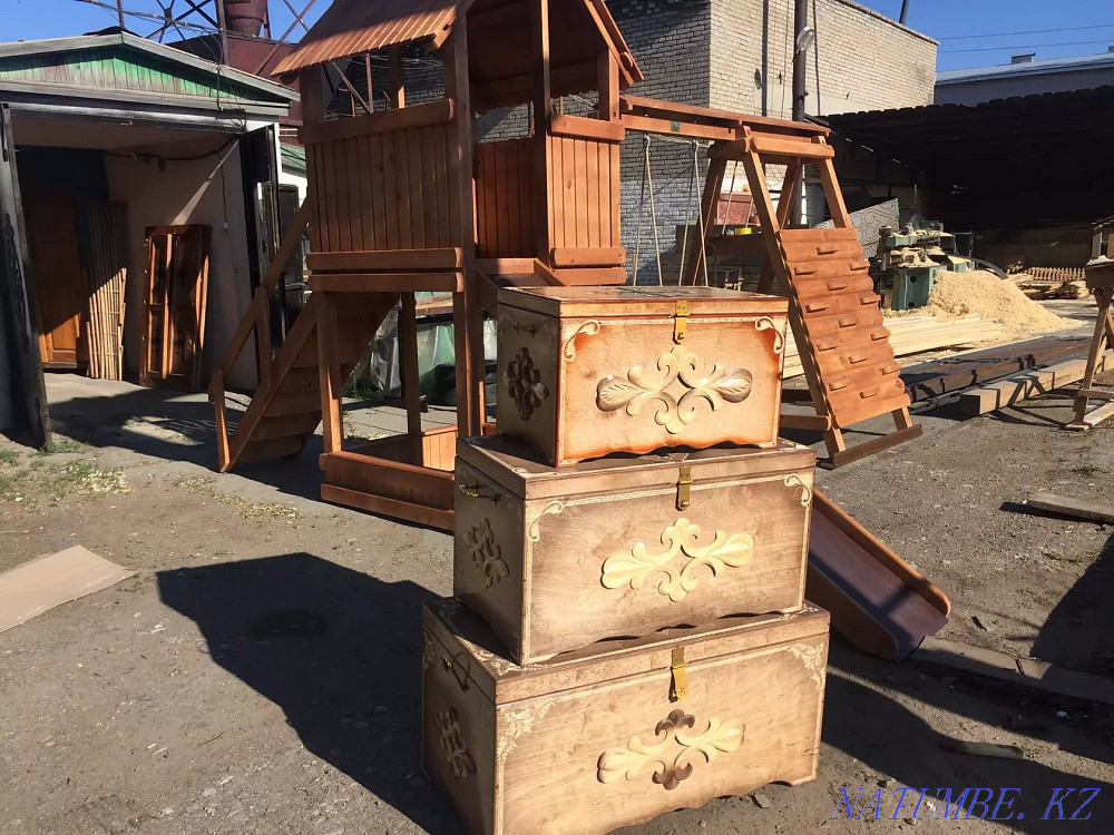 Столярный цех,столярные работы,доска,брус,двери,окна,блокхаус,дет.пл Костанай - изображение 4