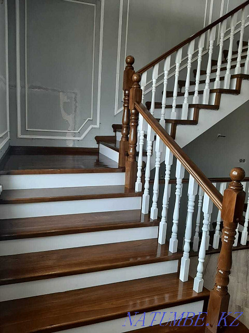 Staircase to order, frame made of metal or concrete. Installment. Qaskeleng - photo 6