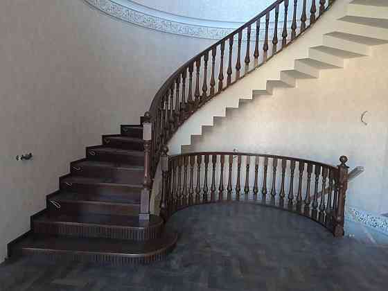 Лестница из всех видов древесины. Каркас из бетона и метала. Алматы