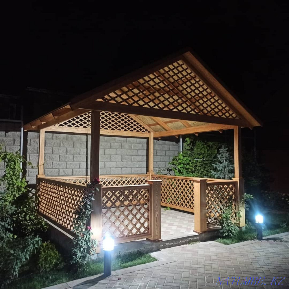 Изготавливаем беседки из дерева! Тараз - изображение 2