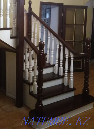 Реставрация и изготовление лестниц и дверей из дерева Шымкент - изображение 7