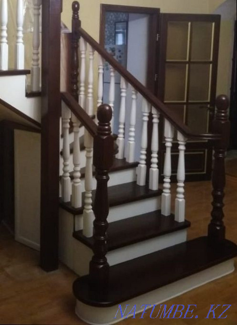 Ағаш баспалдақтар мен есіктерді қалпына келтіру және өндіру Шымкент - изображение 7