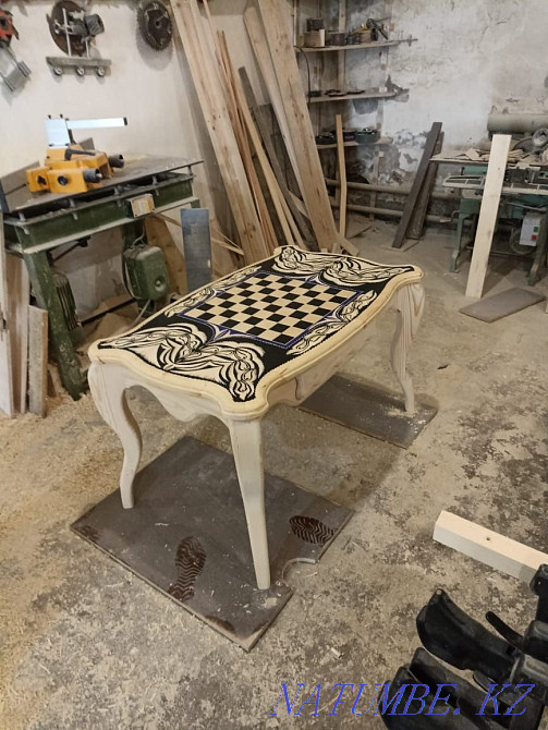 Joiner's shop, wooden furniture, wall paneling, booths, dry timber on order. Karagandy - photo 6