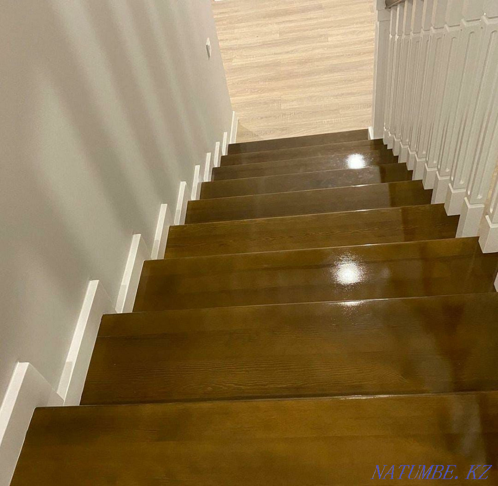 Лестница из сосны карагач  - изображение 2