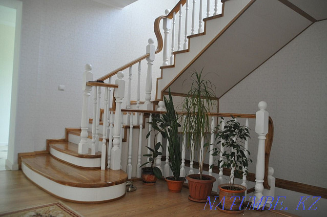 LADDER made of precious wood, channel frame, quality guarantee Almaty - photo 1