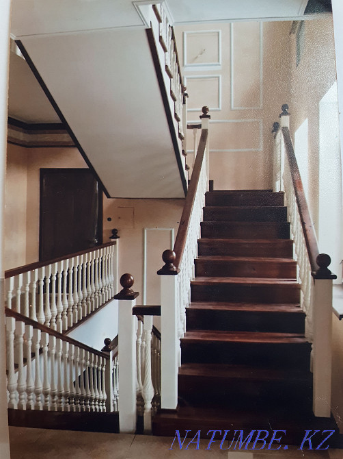 ЛЕСТНИЦА из ценных пород древесины,каркас из швеллера,качество гаранти Алматы - изображение 6