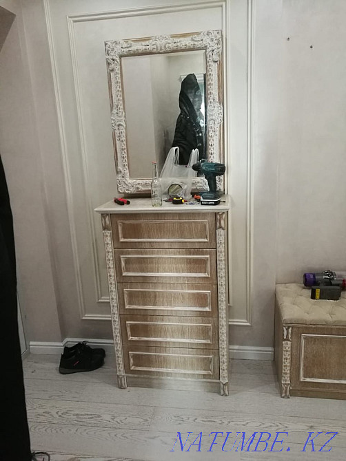 Professional painting MDF, veneer, oak, pine, walnut, patina, decor painting  - photo 1