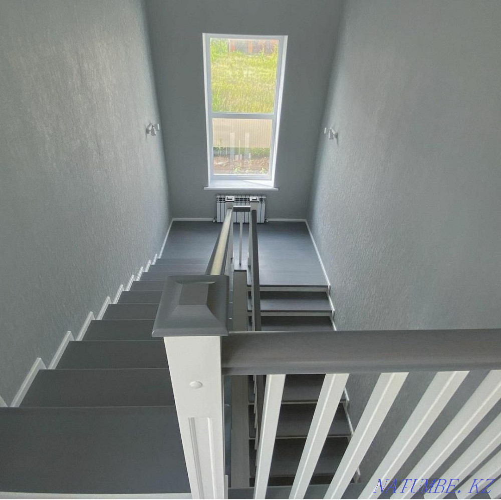 Manufacturing of wooden stairs Aqtau - photo 5