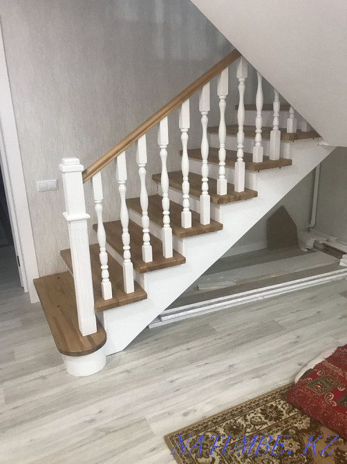 Столярны цех изготовит лестницу любой сложности из дерево Астана - изображение 2