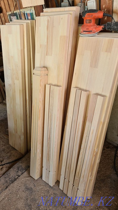 I will sell Pillars, Balusters, Steps, Handrails from dry wood Almaty - photo 2