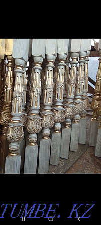 Elite wooden balusters to order Almaty - photo 1