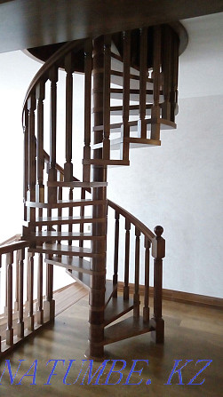 Carpentry shop stairs doors arches furniture veneer oak designs Karagandy - photo 5