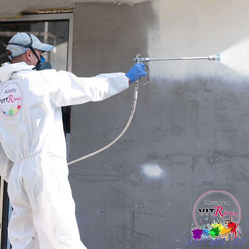 Roof painting in Almaty free departure of a specialist Almaty - photo 1