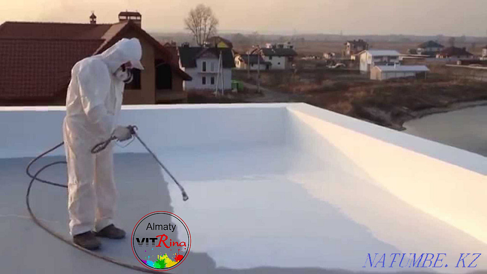 Roof painting in Almaty free departure of a specialist Almaty - photo 2