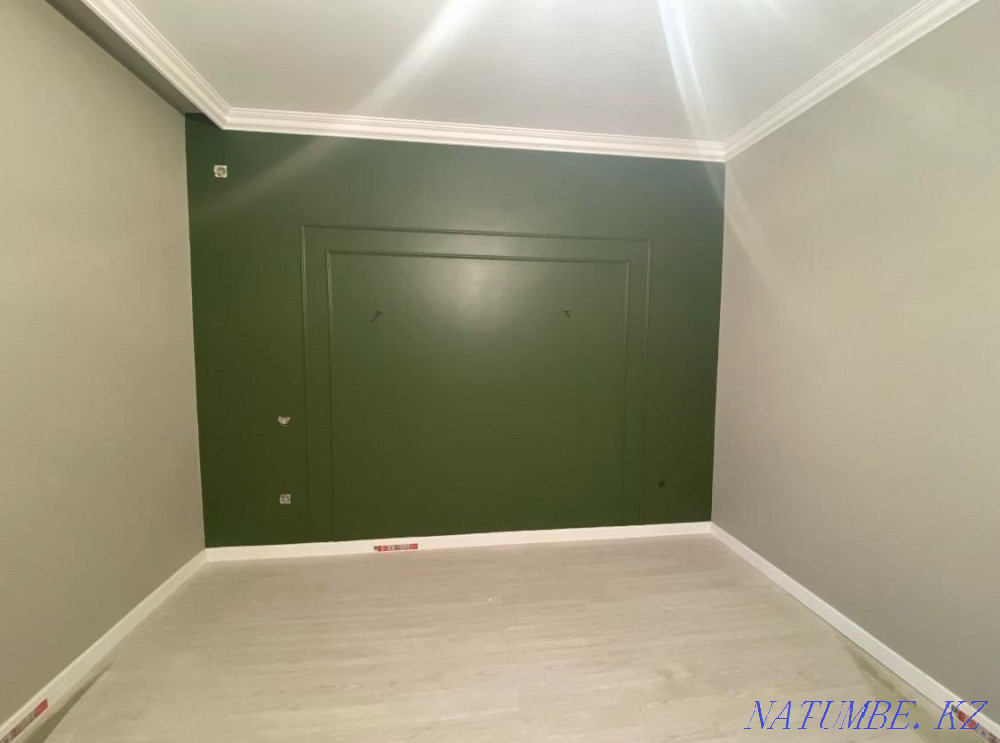Painting whitewash painting walls and ceilings airless Painting Almaty - photo 4