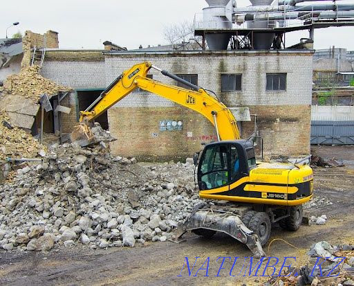 Снос стена демонтаж Алматы - изображение 1