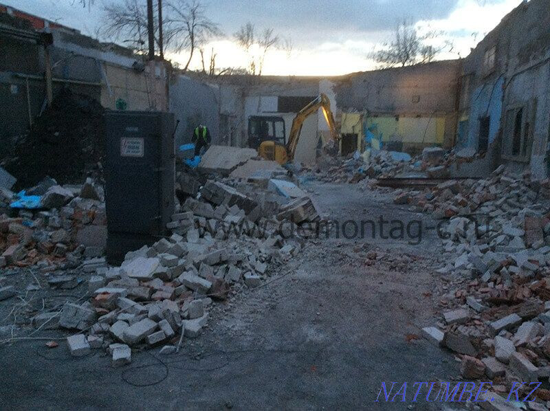 Снос стена демонтаж Алматы - изображение 2