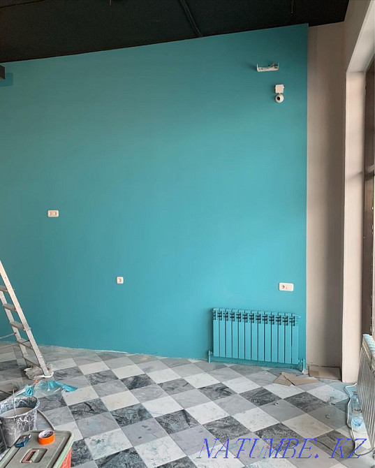 High-quality airless painting of walls, ceilings, repairs Astana - photo 7