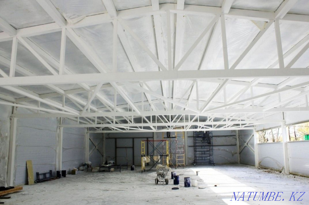 Покраска. Стен покраска. Молярные работы. Безвошная. Побелка стен. Усть-Каменогорск - изображение 1