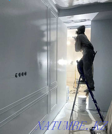 Painting walls, ceilings. Airless painting. Semey - photo 5