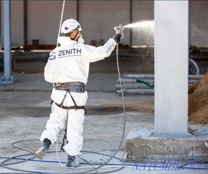 Fire-retardant treatment of metal structures. Fire protection of metal Astana - photo 1