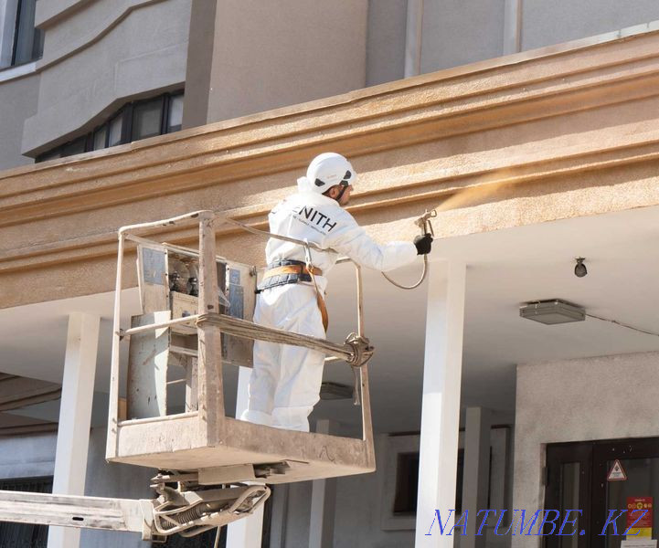 Painting of facades across Kazakhstan. Warranty from 2 years Almaty - photo 1