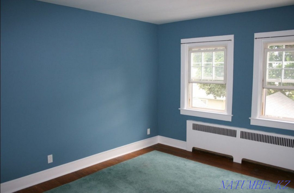 Покраска Побелка стен и потолков безвоздушная покраска Алматы - изображение 6