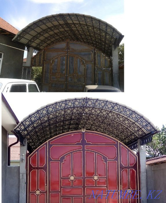 Покраска ворот и мелко срочные сварочные работы по металлу. Шымкент - изображение 2