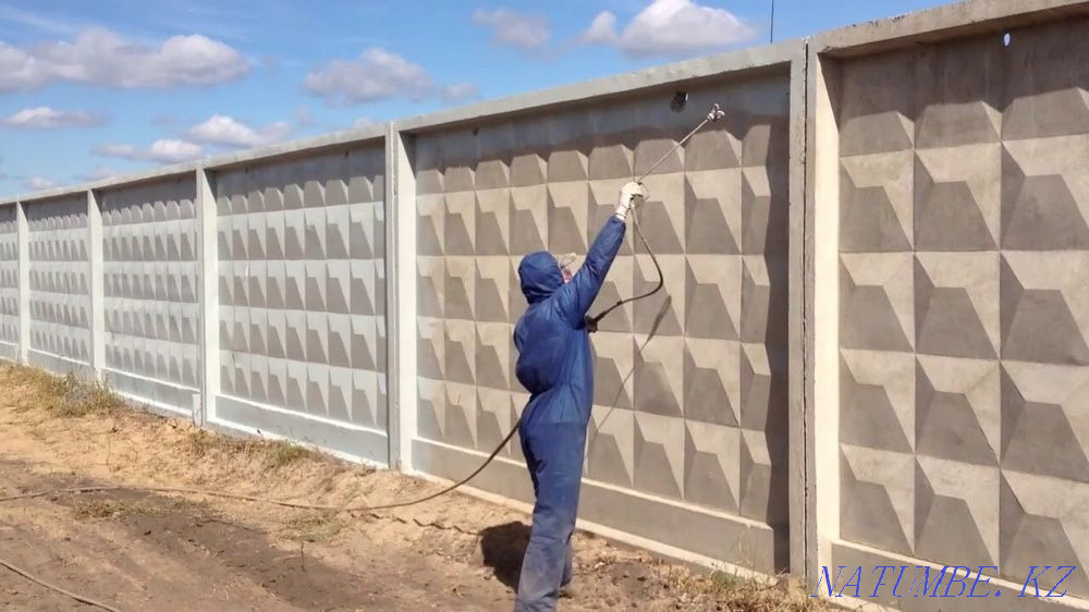 Қабырғаға сурет салу. Ауасыз кескіндеме. Аппараттық кескіндеме  Қарағанды - изображение 2