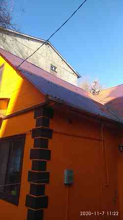 Покраска крыши, металла конструкций . Urochishche Talgarbaytuma