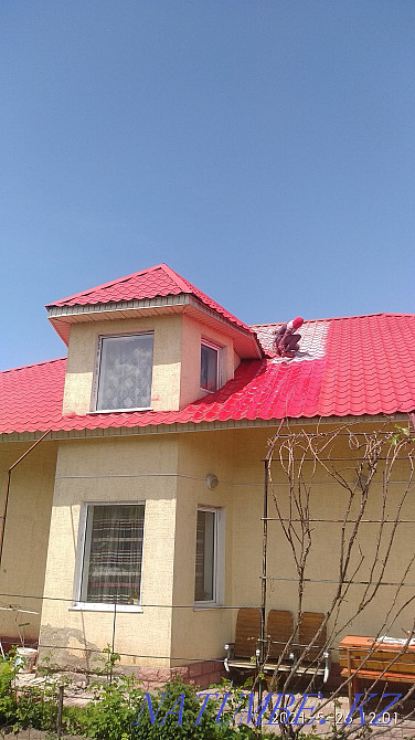 Покраска крыши, металла конструкций . Талгар - изображение 2