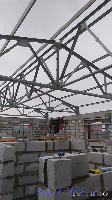 Покраска крыши, металла конструкций . Талгар - изображение 8