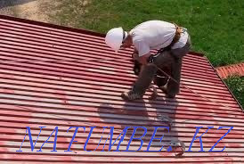 Airless roof painting Almaty - photo 3