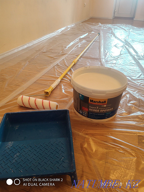 Whitewashing from 250, painting (moldings, stencils, abstractions) Astana - photo 4