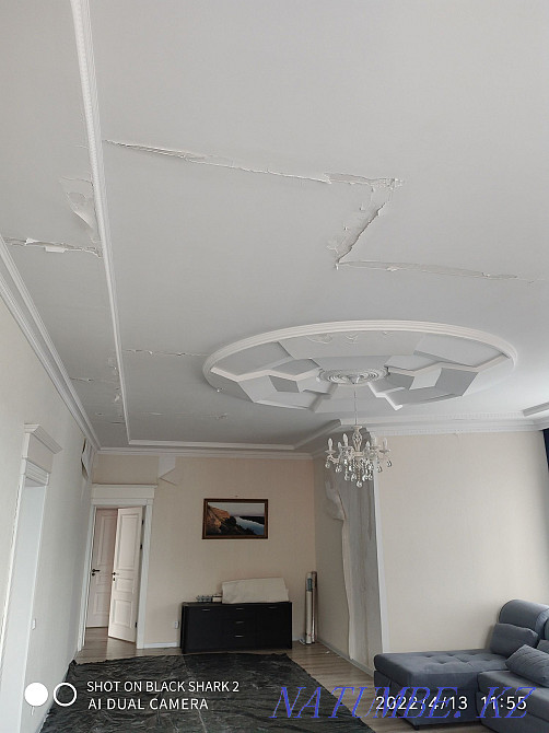 Whitewashing from 250, painting (moldings, stencils, abstractions) Astana - photo 2