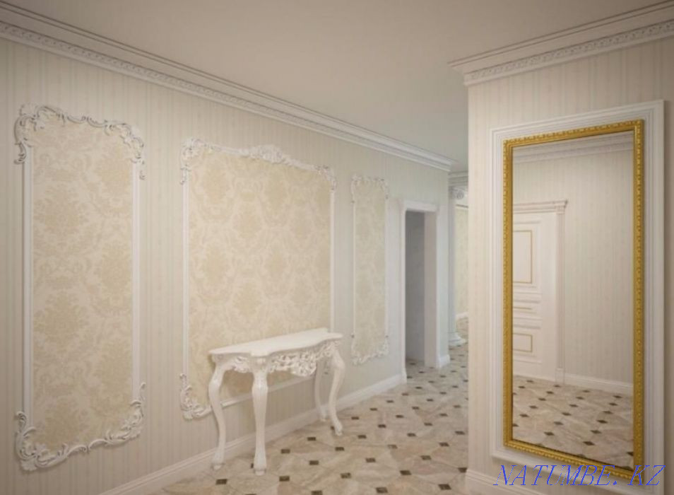 Painting whitewashing of walls and ceilings Airless painting 24/7 Almaty - photo 2
