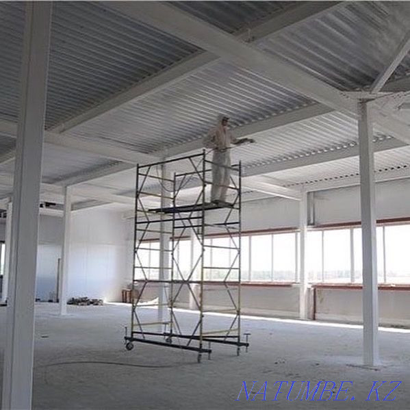 Painting whitewashing of walls and ceilings Airless painting 24/7 Almaty - photo 3