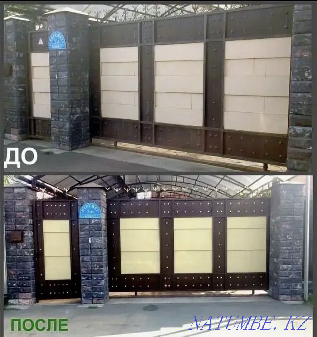 PAINTING of roof gates Astana - photo 6