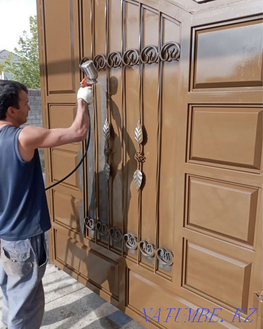 PAINTING of roof gates Astana - photo 5
