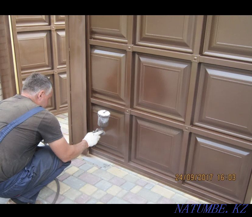 PAINTING of roof gates Astana - photo 7