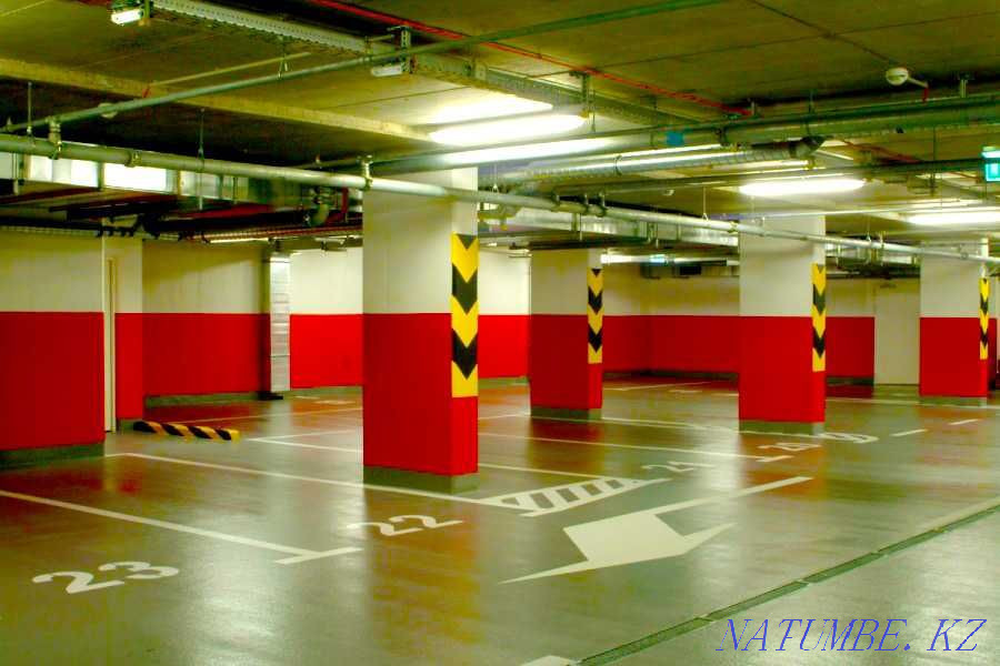 Repair / painting of parking lots and those premises Astana - photo 3