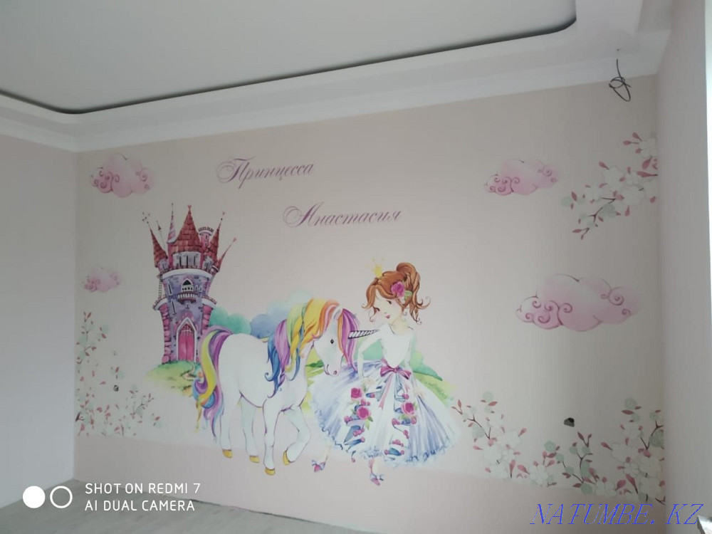 Euro repair wall painting, gesso, putty Shymkent - photo 5