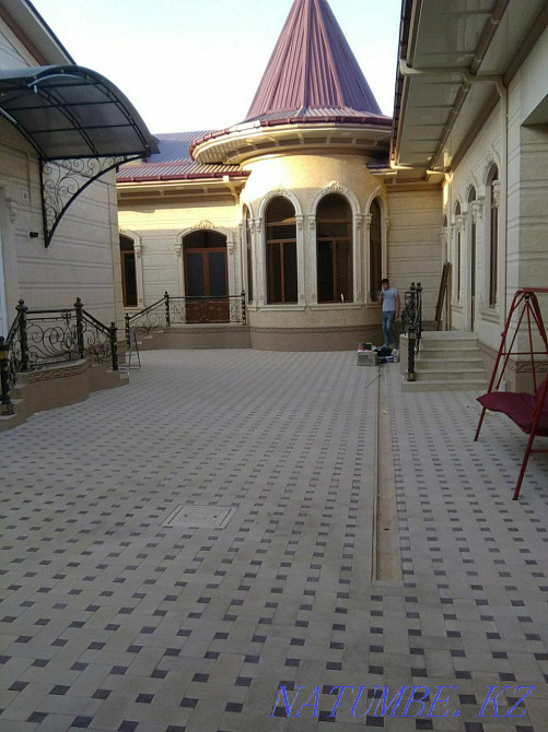 We make facade liquid travertine on any complexity Taraz - photo 4