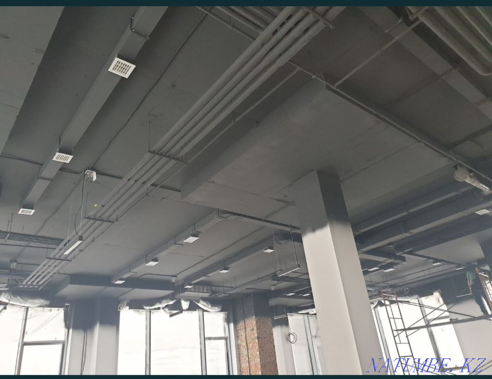 Airless painting of any structural objects, walls, ceilings, floors Ust-Kamenogorsk - photo 6