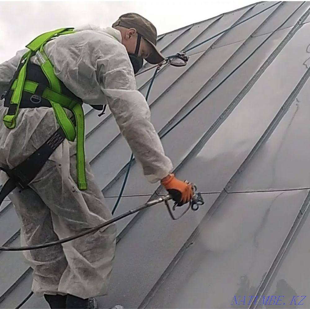 Airless painting of any structural objects, walls, ceilings, floors Ust-Kamenogorsk - photo 1