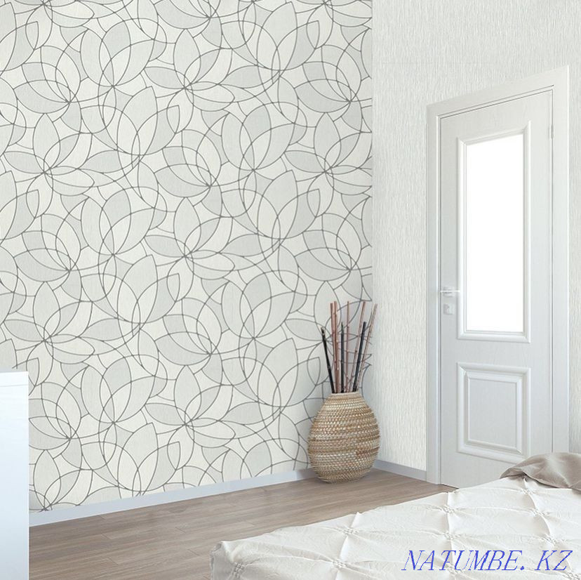 Ремонт квартир: покраска стен и потолков, поклейка обоев и галтели Астана - изображение 5