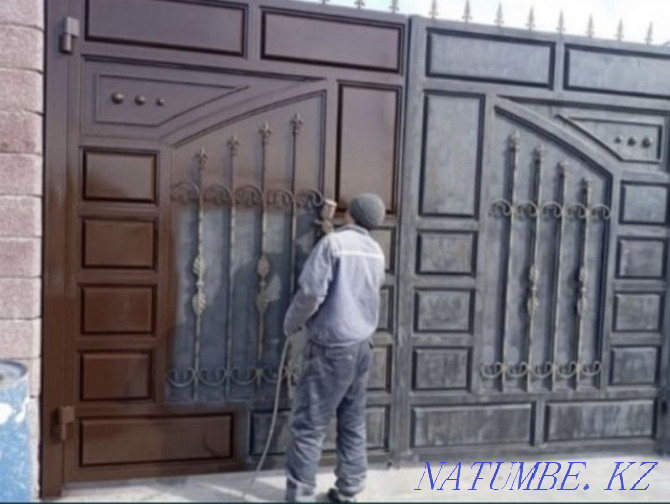 Molar works.. painting of gates, walls, roofs, fences. Kostanay - photo 2