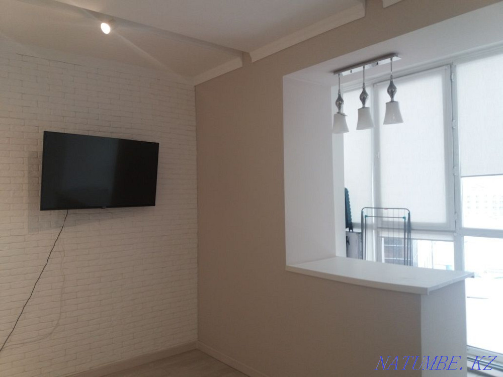 Wall painting. Whitewashing of ceilings. Cosmetic renovation of apartments. Astana - photo 4